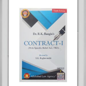 BUY CONTRACT I BANGIA | WITH SPECIFIC RELIEF ACT | 2025 | 10TH EDITION | BEST PUBLICATION | ALLAHABAD LAW AGENCY | BEST BOOK FOR LAW STUDENTS AND PROFESSIONALS |