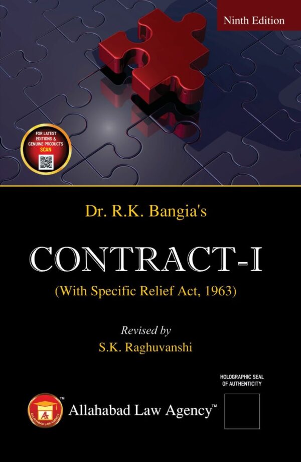 CONTRACT I | R K BANGIA | 2024 | 9TH EDITION | BEST PUBLICATION |