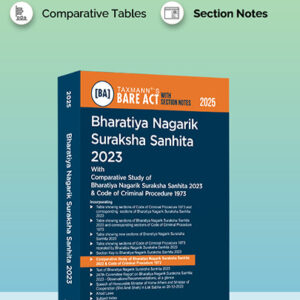 Bharatiya Nagarik Suraksha Sanhita Bare Act | Taxmann | 2023 | Best Book with Comparision Charts |