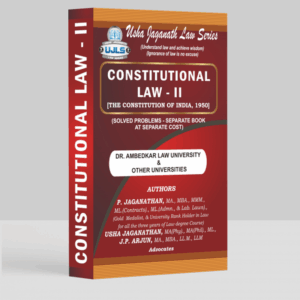 INDIAN CONSTITUIONAL LAW II USHA