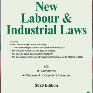 Buy LABOUR AND INDUSTRIAL LAWS NEW | BHARAT LAW HOUSE | 2026 | WITH COMMENTS | BARE ACT |