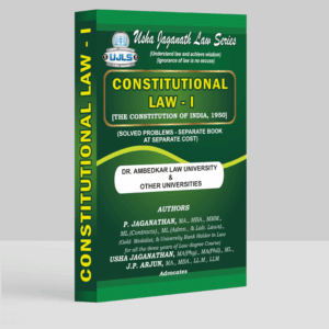 Buy INDIAN CONSTITUIONAL LAW I USHA | USHA JAGANATHAN LAW SERIES GUIDE | AMBEDKAR UNIVERSIY | BEST QUALITY | 1st EDITION |