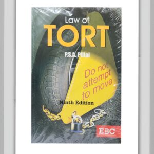 BUY LAW OF TORT P S A PILLAI | 9TH EDITION | EASTERN BOOK COMPANY | LATEST EDITION | BEST BOOK FOR LAW STUDENTS & PROFESSIONALS |