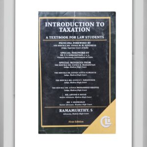 BUY INTRODUCTION TO TAXATION | TAXATION LAW | COMPANY LAW INSTITUTE PUBLICATION | LATEST EDITION | RAMAMURTHY | 2023 |