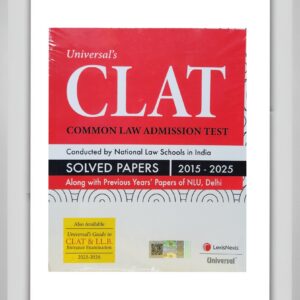 BUY CLAT SOLVED PAPERS | 2015 - 2025 | LEXIS NEXIS UNIVERSAL PUBLICATION | BEST BOOK FOR PREPARATION | LATEST EDITION |