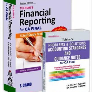 BUY TULSIANS FINANCIAL REPORTING | FOR CA FINAL | S CHAND PUBLICATION | BEST BOOK FOR CA STUDENTS | 2024 EDITION |